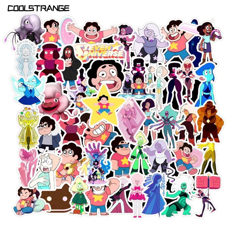 10 Вт 30 50 шт. Вселенная Стивена аниме мультфильм наклейки для чехол ноутбука