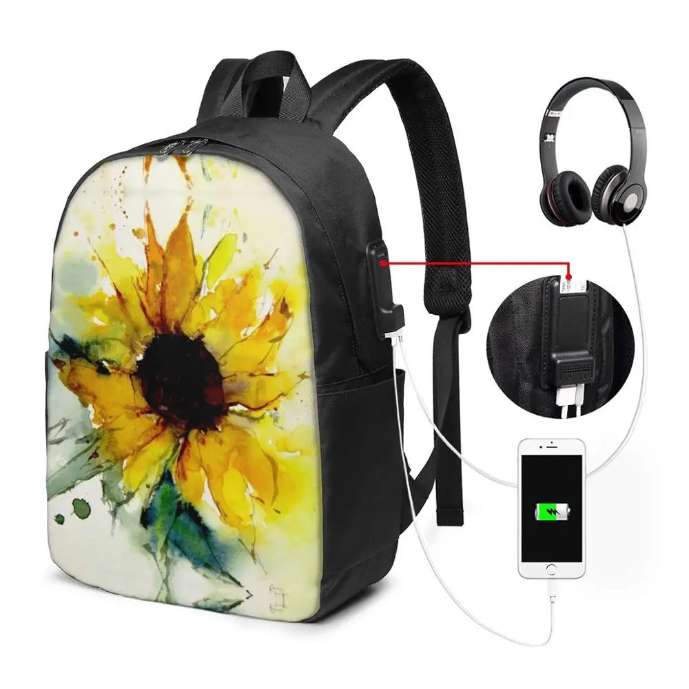 

Plant Backpack Plant Backpacks Street Men's - Women's Bag Pattern Teenage Trending High quality Bags