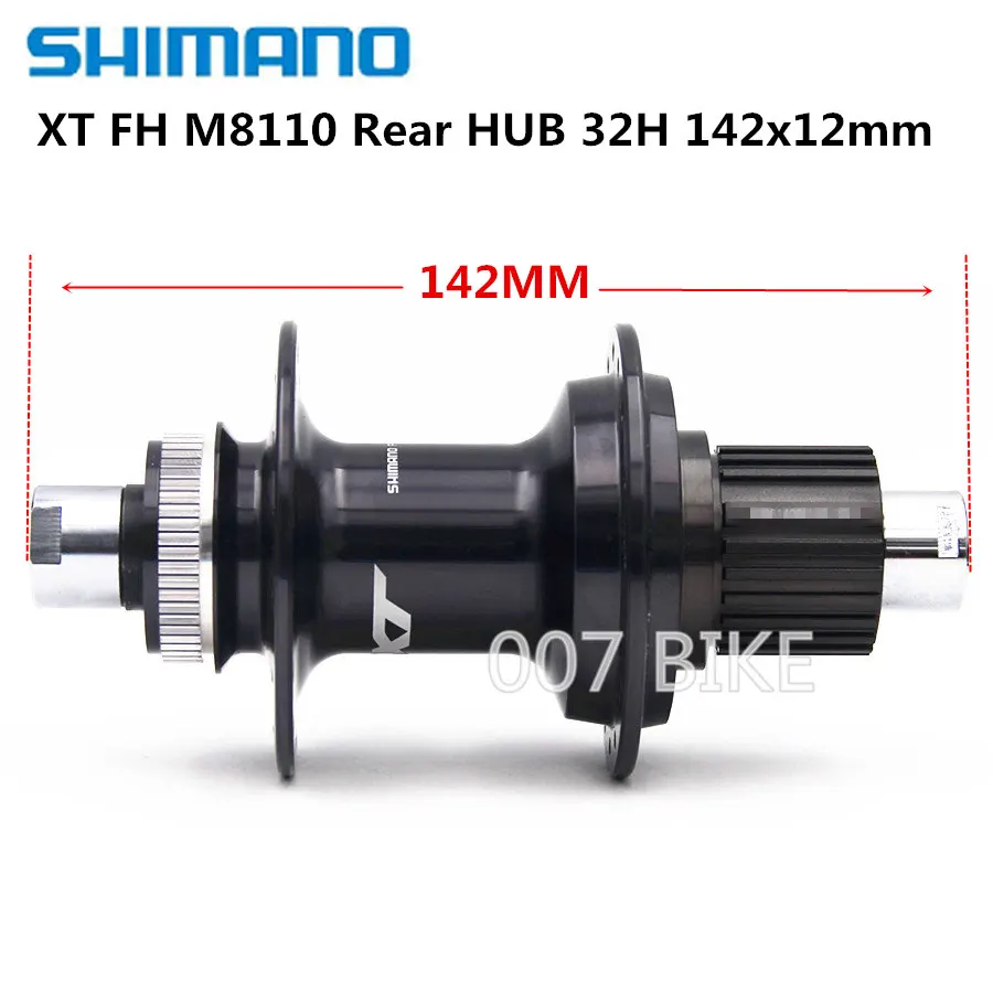 Ступица SHIMANO DEORE XT M8110 FH BH M8100 ступица Shimano 12 s HUB 32H Центральный замок 142x12 мм 100x15 -