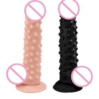 realistic dildo spike shape dildo for women adult toy corn dildo with suction cup raised pointed extreme stimulate anal dildo
