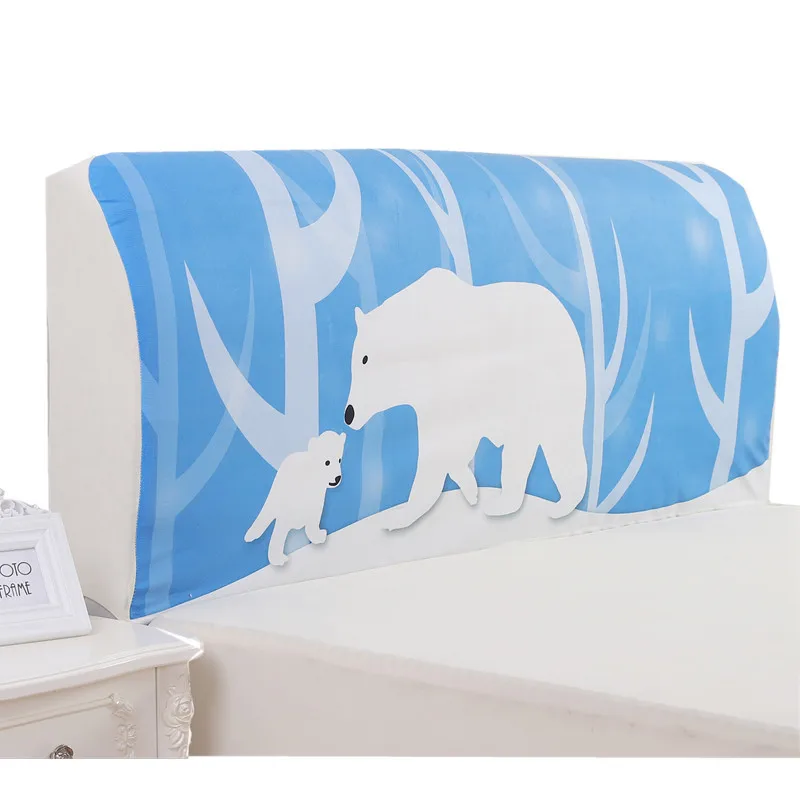 120 220 см простой мультяшный чехол для головы кровати Полностью закрытый