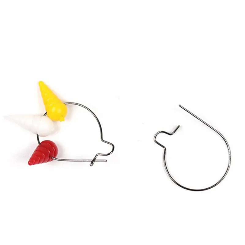 20 шт./лот рыболовные крючки из высокоуглеродистой стали с волшебным кольцом