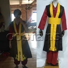 Лидер продаж! Костюм для косплея аниме Aang Zuko, парадная Униформа Королевского принца аниме, парик для вечевечерние НКИ на Хэллоуин