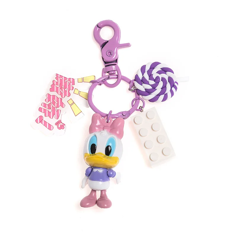 2020 Мультяшные брелки утки милая кукла брелок для ключей креативные лего