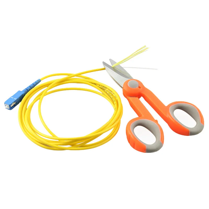 

5Pcs Splice fiber optic tool kits Fiber Optic Tool Fibre stripping optical fiber Kevlar Scissors Hand Tool