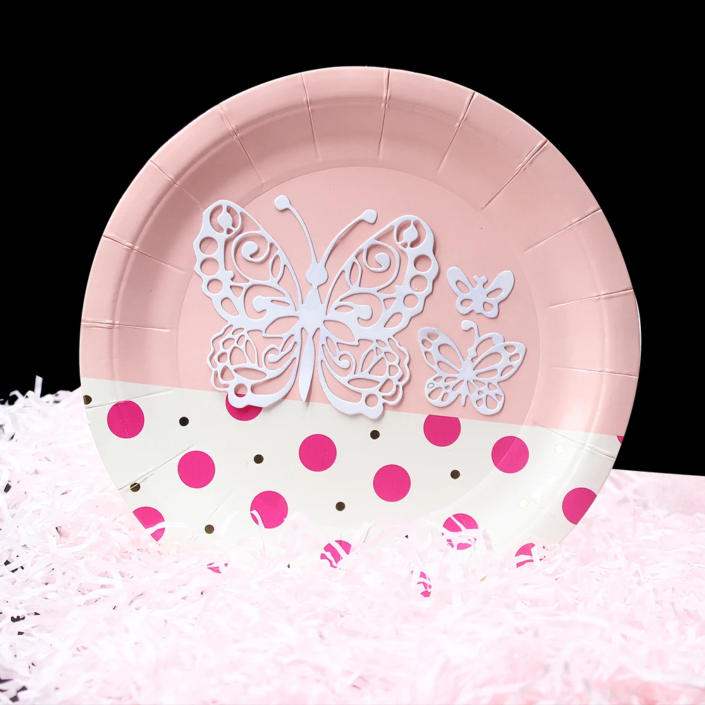 3 шт./компл. металлический трафарет в форме бабочки для рукоделия скрапбукинга