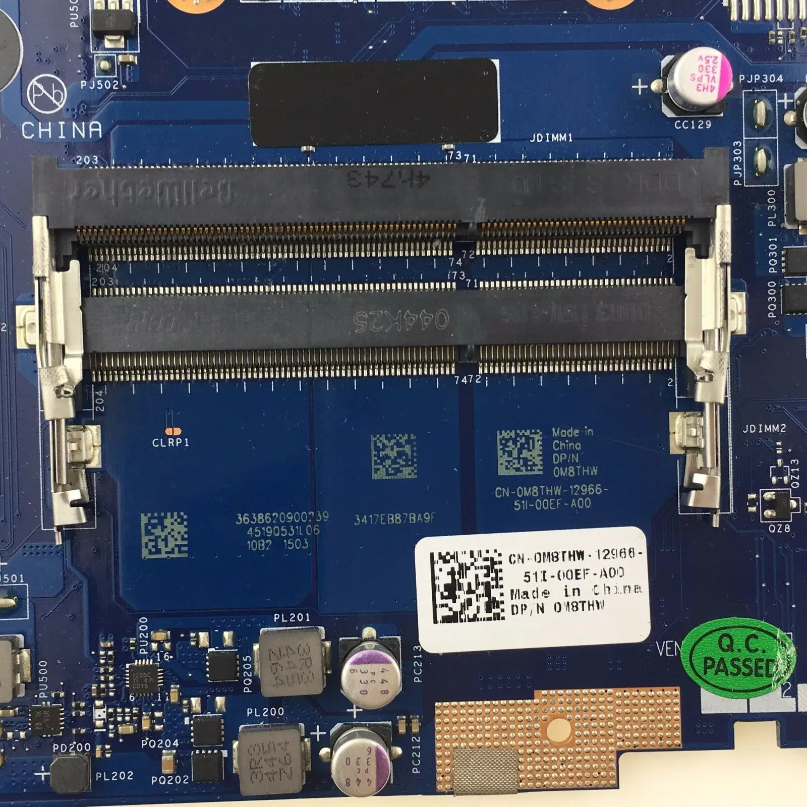 0M8THW для материнской платы ноутбука DELL 5735 AMD ZAW12 LA-A691P A10-5745M CPU A | Компьютеры и офис