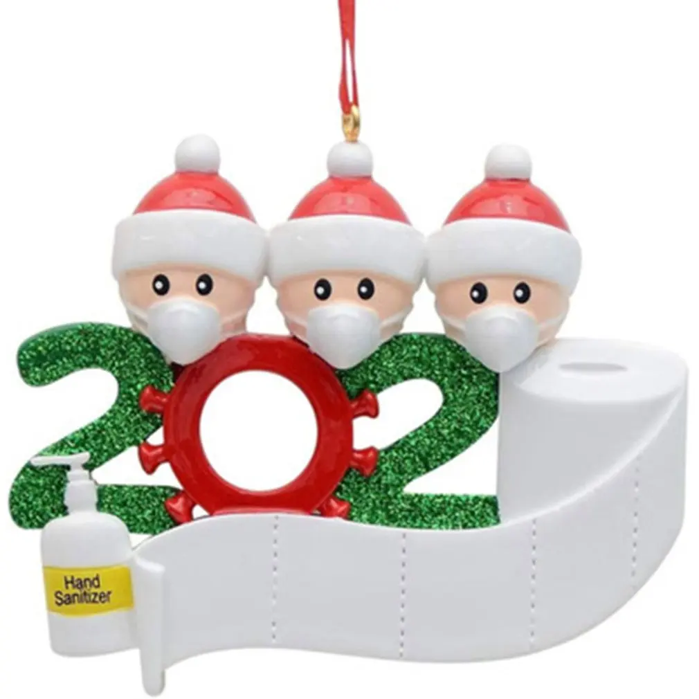 

Diy Name Blessing Pvc Mask Snowman Christmas Tree Hanging Ornament Pendant Christmas Party Decoration Gift Cosplay decoration