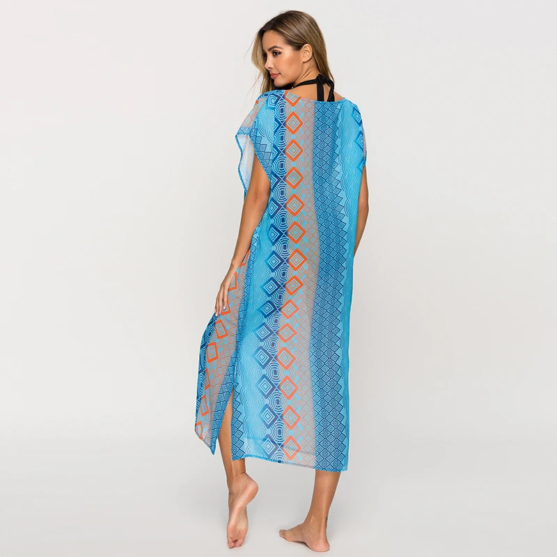 

Saida De Praia Pareo Beach Cover Up Swimwear Women Kaftan Tunics For Chiffon Dress Acrylic Cotton Tunika Plaj Telo 2020 Solid