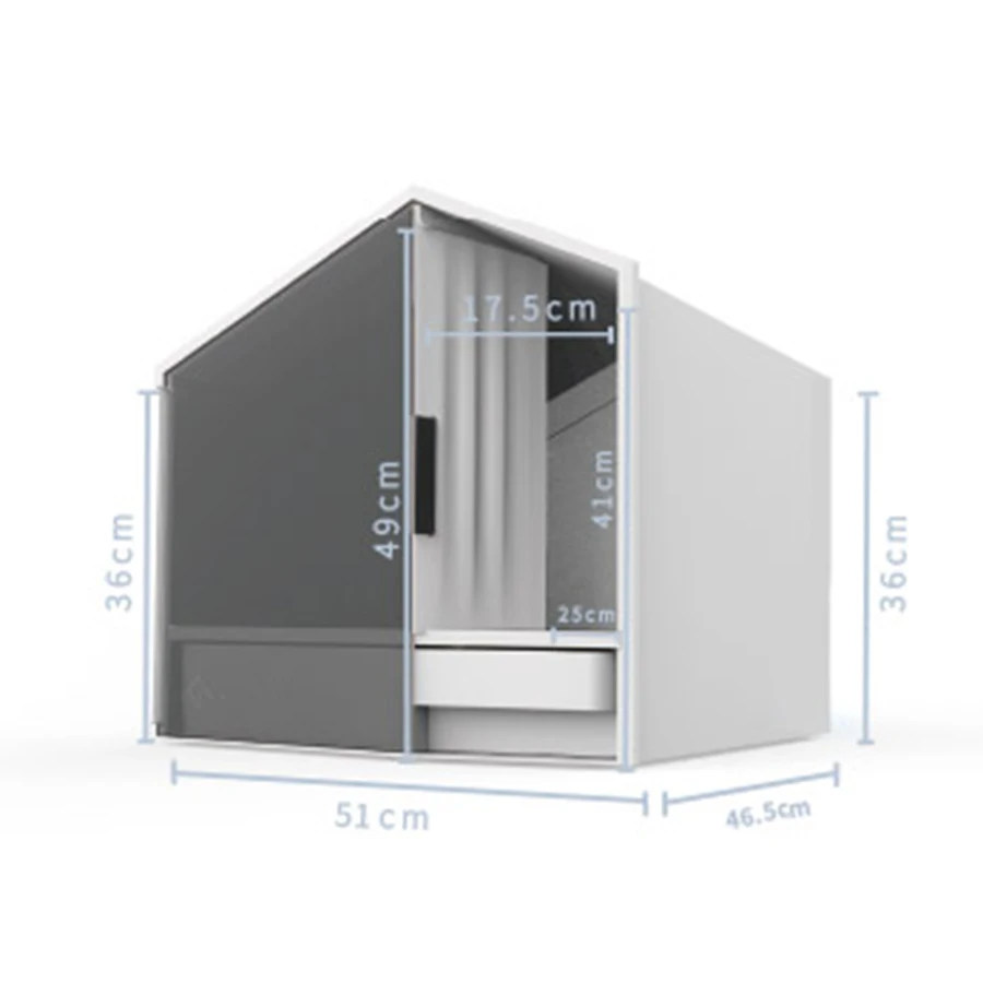 

Угловой современный большой контейнер для туалета, шкаф для домашних животных, кошачий наполнитель, мебель для туалета, мебель для кошек, ко...