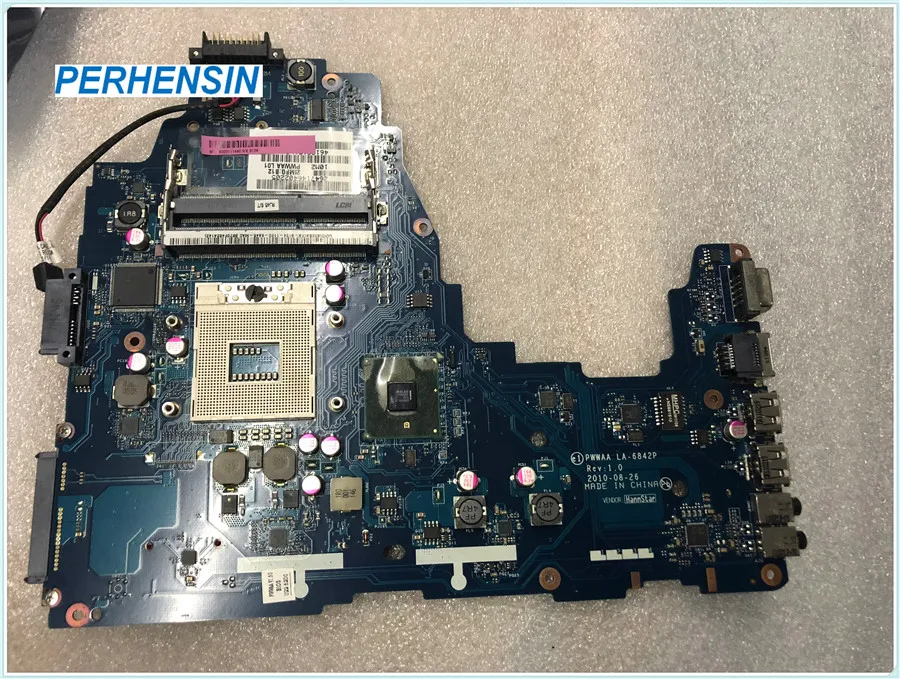 Используется для материнской платы ноутбука Toshiba C660 DDR3 K000111440 LA-6842P HM55 - купить по