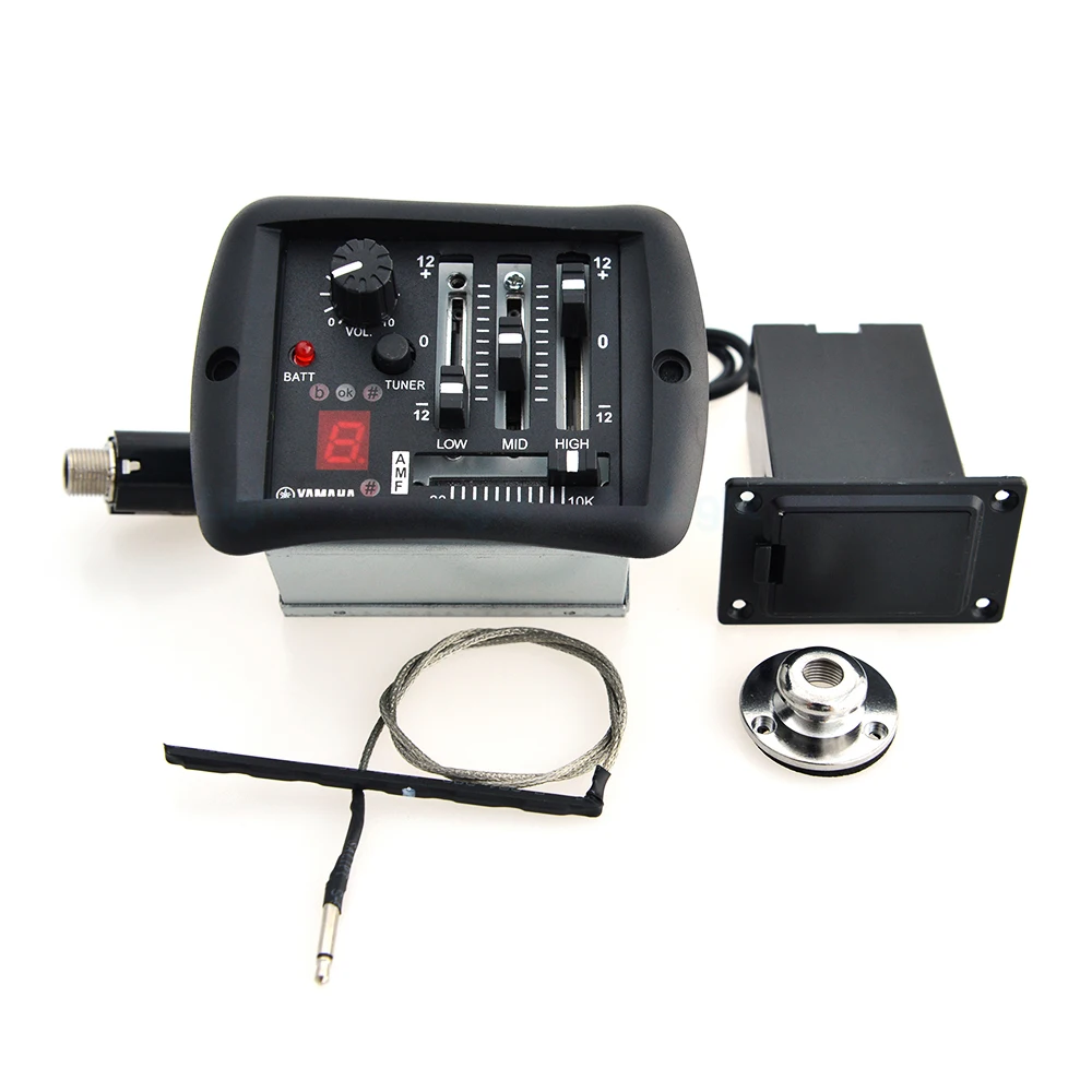 4-полосный звукосниматель для гитары предусилитель эквалайзер пьезо с тюнером
