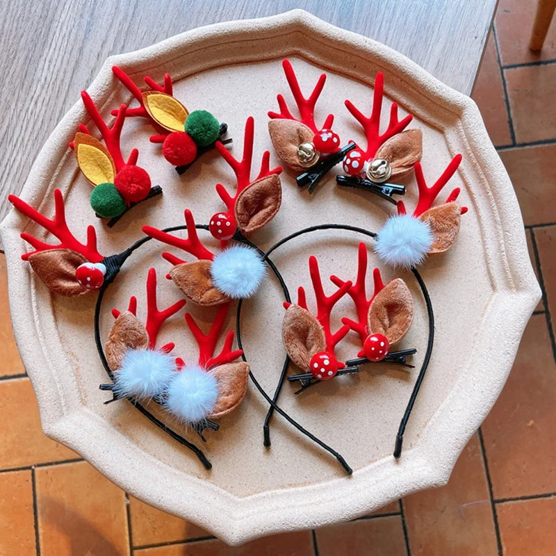 

Girls Hair Clips Cute Cartoon Hair Pin Children Hairpin Party Princess Hair Christmas Accessories New 2021