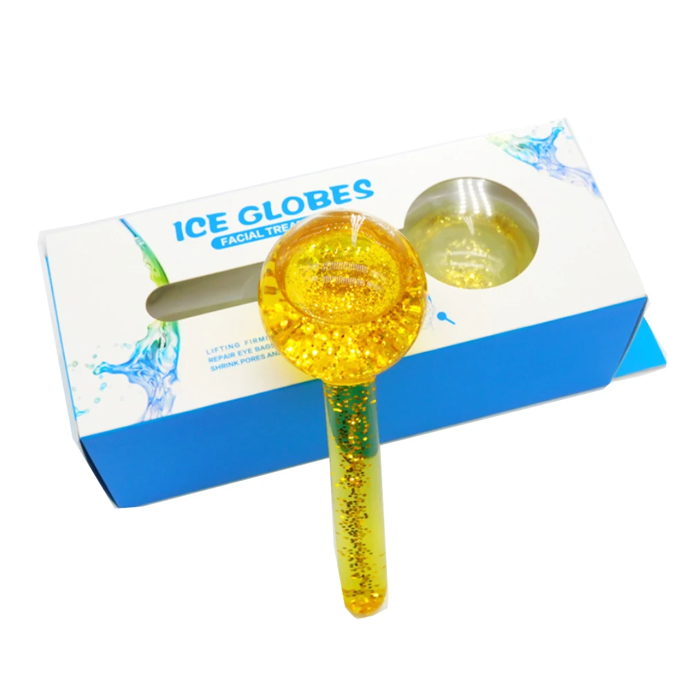 

1 шт./лот, большая красота, Хоккей с шайбой, энергетическое охлаждение, ледяные шары, водная волна, массаж лица и глаз, инструменты для ухода з...