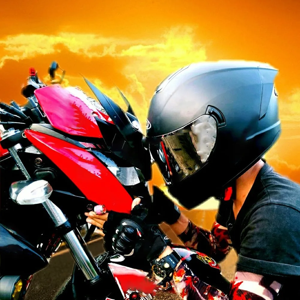 

270x120mm High Quality And Brand New PC Lens Motorcycle Full Face Helmet Visor Lightweight And Easy To Carry