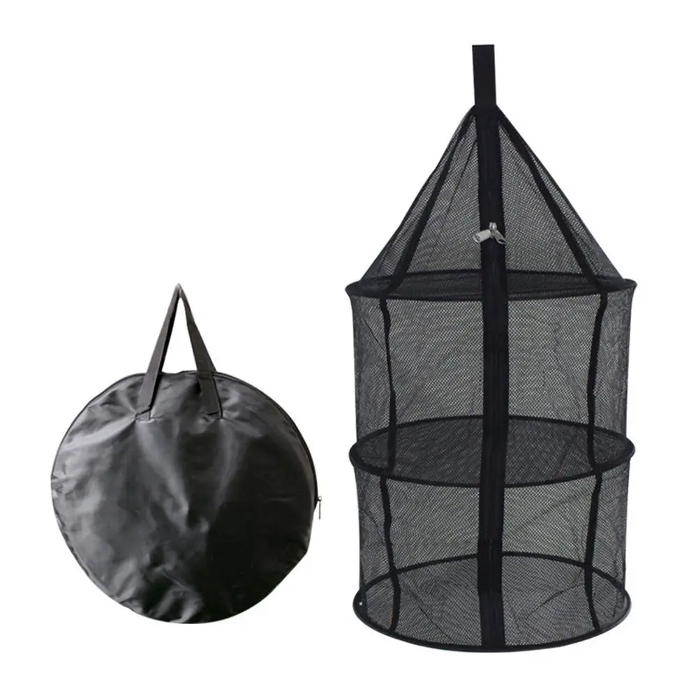 

Circular camping folding telescopic air drying net drying net drying net new