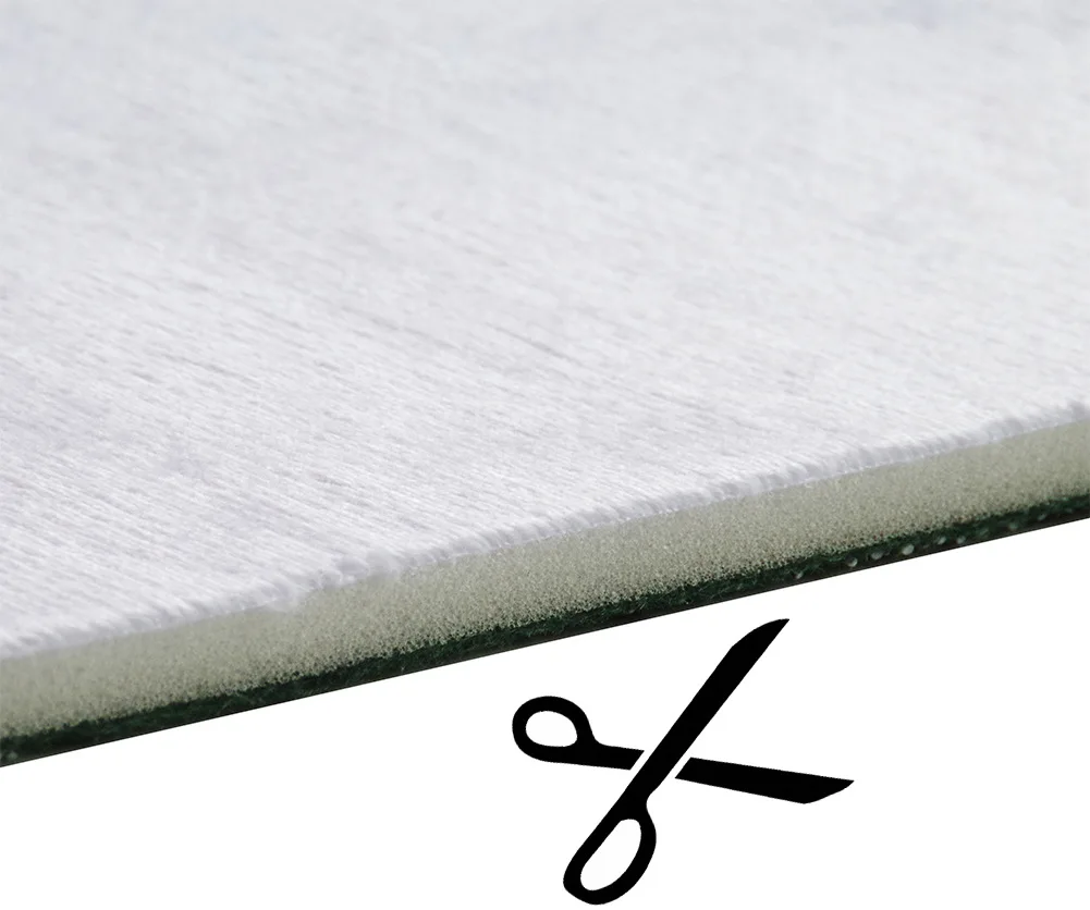 Zeegle Floor Mat Doormat Flannel Bedroom Carpet Non-slip Kitchen Rug Outdoor Absorbent Shower Foot Hallway | Дом и сад