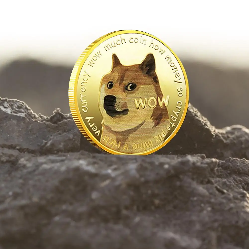 

Gold Plated Ethereum Ripple Bit coin Dogecoin T RX Ada Cardano QTUM IOTA BNB Binance Digital Currency Commemorative Coins New