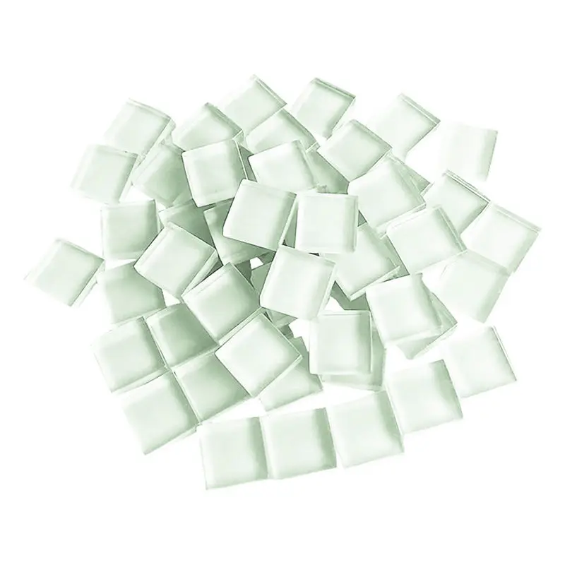 glass mosaic 105 г креативная керамическая мозаичная плитка DIY настенные поделки ручной работы декоративные материалы различные смеси неправильных оптических капель стекла@ 30 - Color: glass mosaic