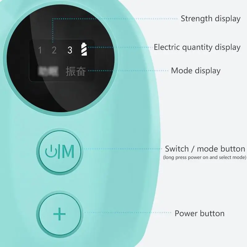 

Microcurrent Sleeper Smart Hand Held Pulse Vibration Asleep Massage Tool Device Sleep Home Children For Health Care Fall Qu Q8H5