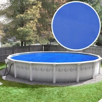 hot round swimming pool cover oxford cloth heat shield dust pool cover outdoor uv resistant dustproof floor rain cloth mat cover