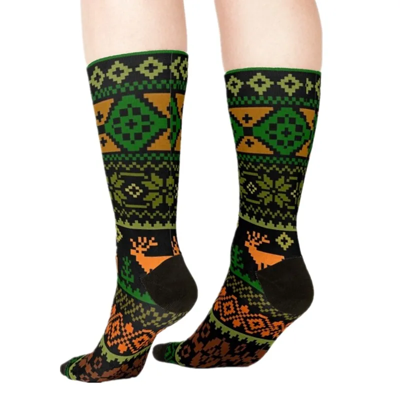 

2021 Women's socks kawaii Tattoos Pretty Eyes Printed Socks Woman harajuku Happy Funny Novelty cute girl gift Socks for women