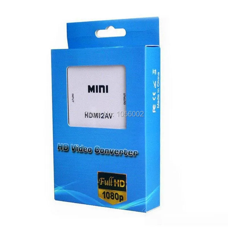 HDMI2AV AV2HDMI 1080P HD видео адаптер мини RCA к HDMI конвертер CVBS + L/R HDMI2RCA для Xbox 360 PS3 PC360 в