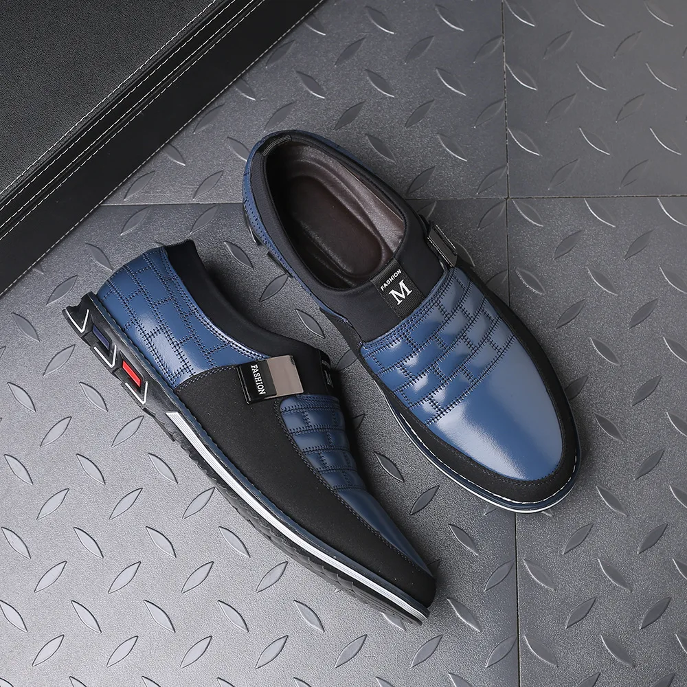 Мужская обувь из натуральной кожи повседневная бренд 2019 мужские лоферы Мокасины