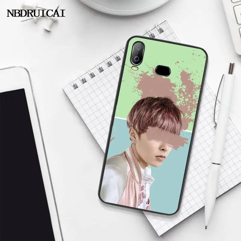 

NBDRUICAI Kpop EXO Soft Silicone Black Phone Case For Samsung A10 A20 A30 A40 A50 A70 A71 A51 A6 A8 2018