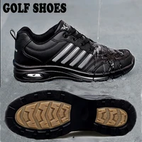 2020 new brand waterproof golf trainers shoes men anti slip athletic golf sneakers mens black white lightweight sport sneakers