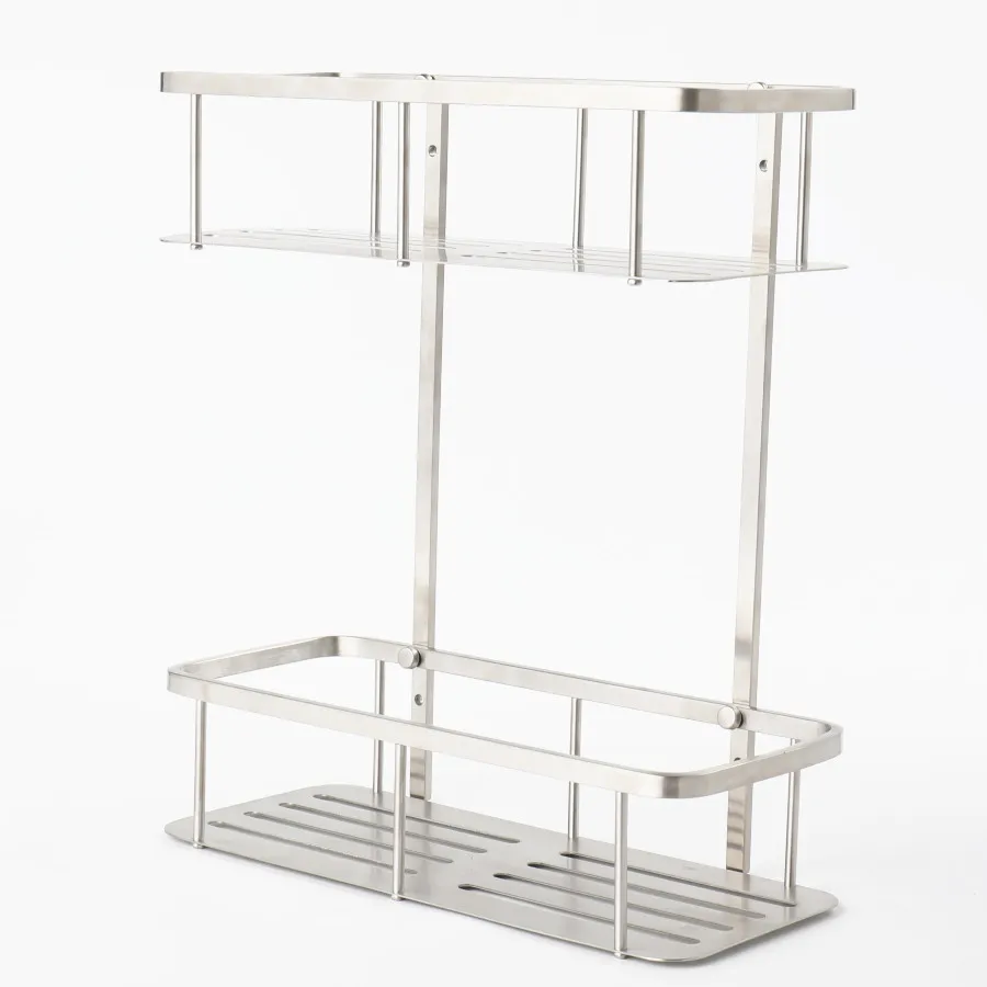 Нержавеющая сталь полки для ванной комнаты угловая вешалка из нержавеющей