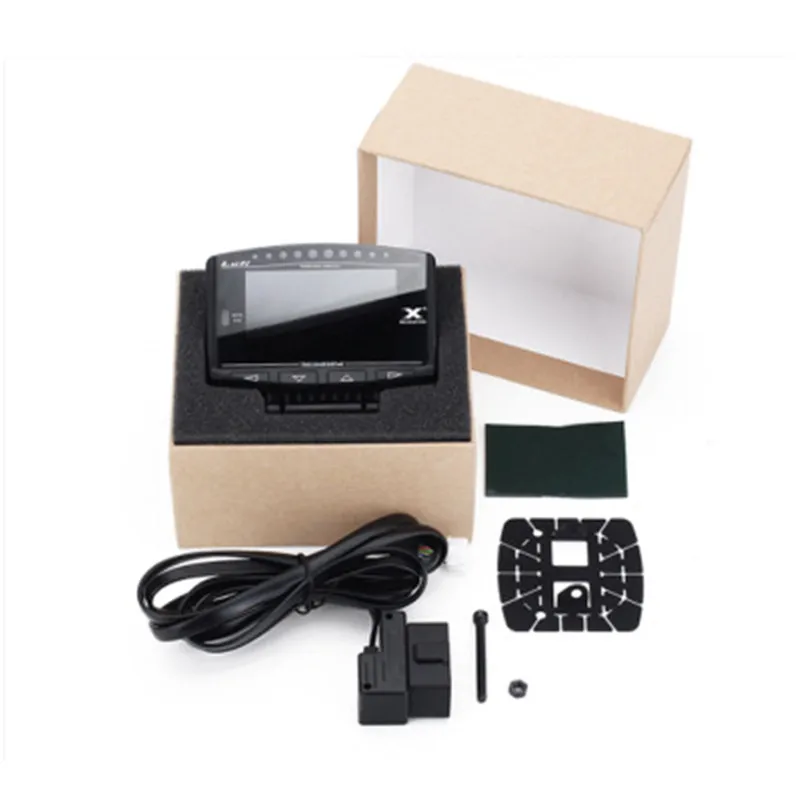 Lufi X1 автомобиля SMART OBD2 цифровой Turbo boost воды масло Температура манометр для