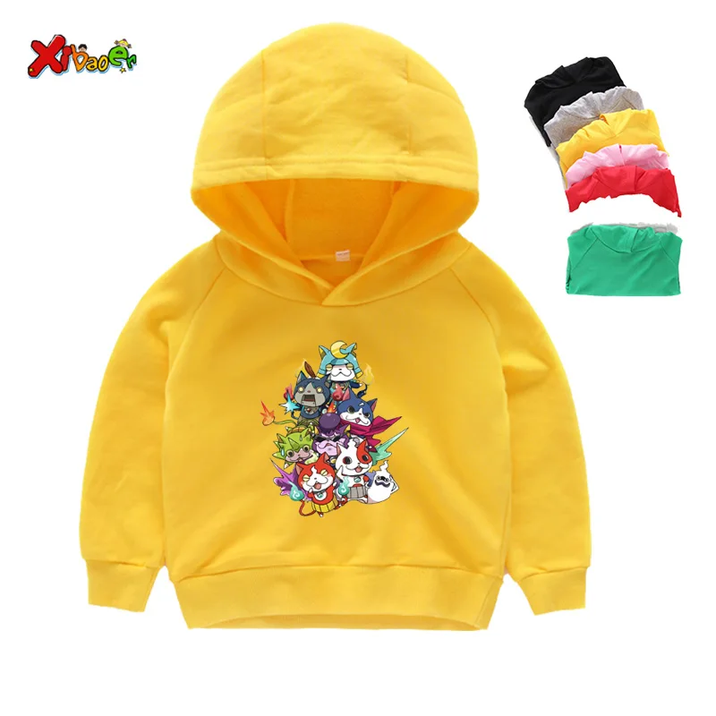 

Детские толстовки, свитшот для мальчиков, хлопковая черная футболка, верхняя одежда для мальчиков и девочек, худи, костюмы 2021, уличная одежд...