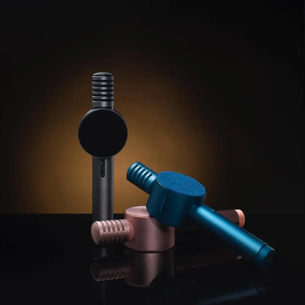 Xiaomi Xiaohou микрофон ручной аудио беспроводной караоке Bluetooth модный мульти-сценарий