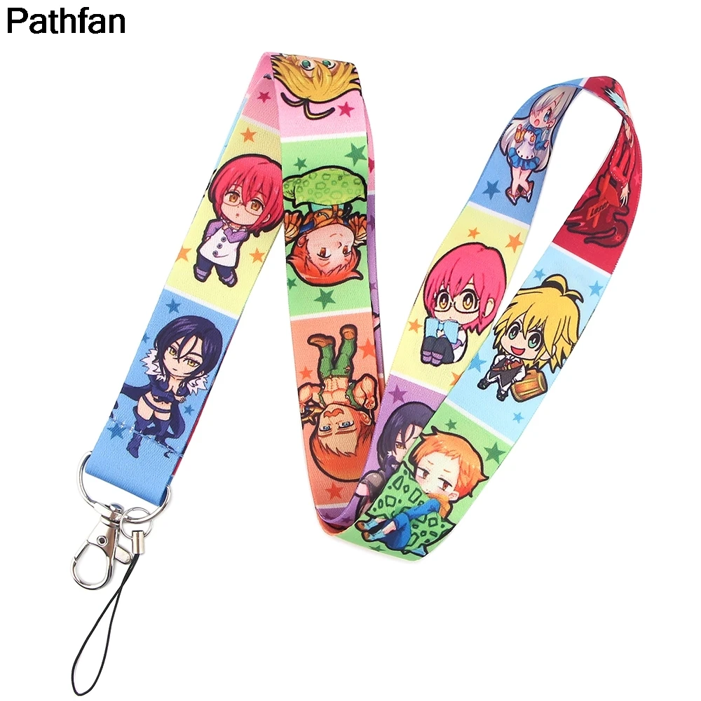 A4007 Patchfan аниме Kawaii ремешки ключи в мобильный телефон ремни карточка для ожерелья