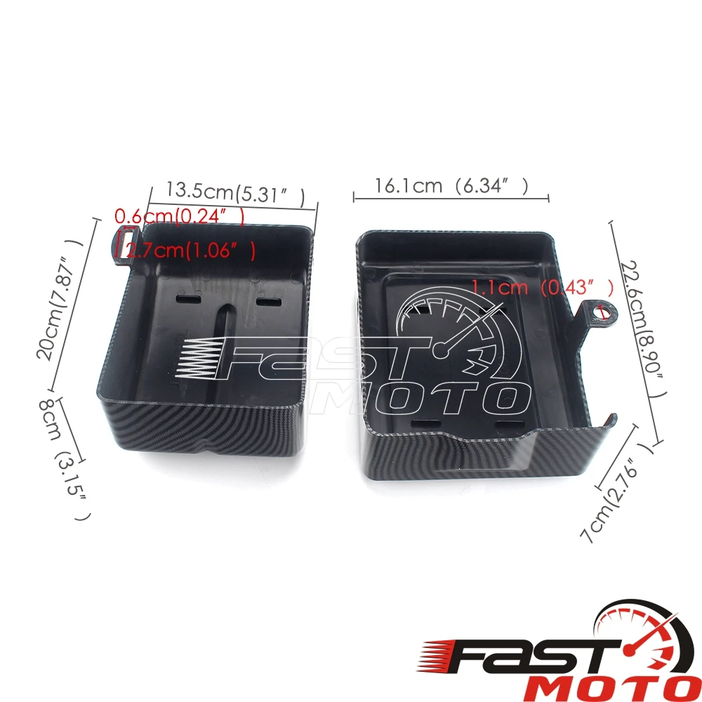 Боковая Крышка батарейного отсека для мотоцикла Harley Dyna Fat Bob Switchback Street Low Rider Super Wide