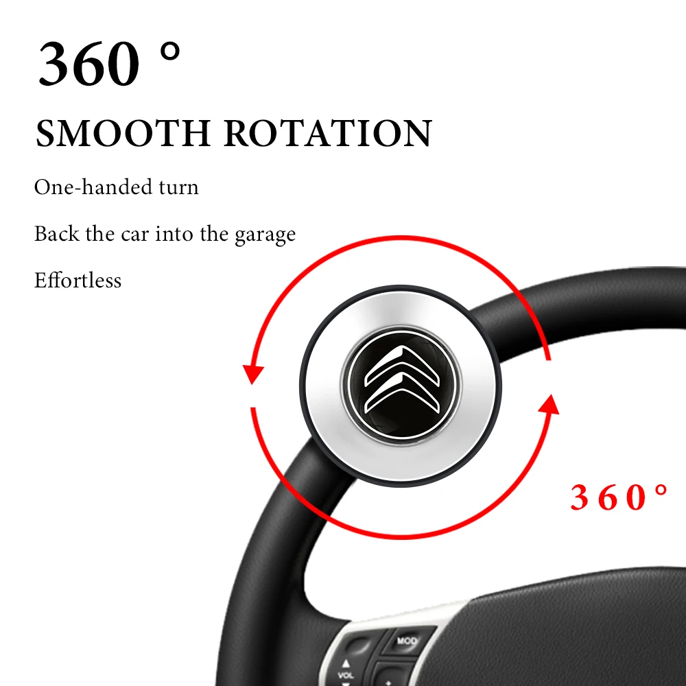 

Car Steering Wheel Booster Ball 360 Degree Steering Ball Handle Ball Booster For Citroen C4 C1 C5 C3 C6 C5 C8 DS C-ELYSEE VTS C4