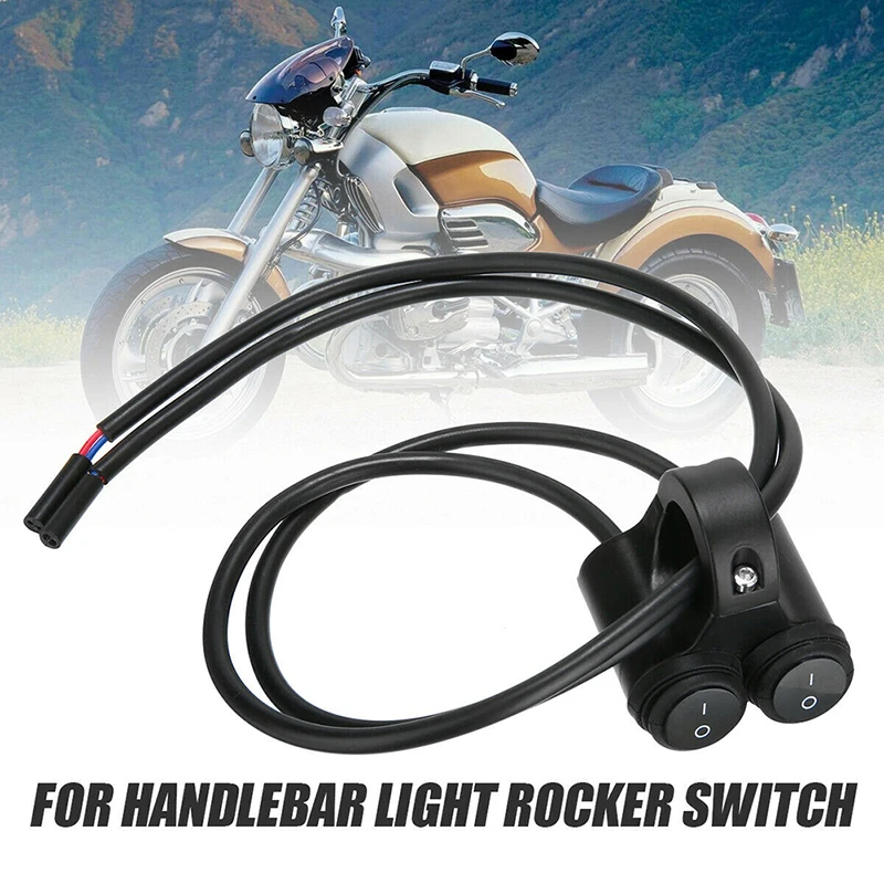 Горячая Распродажа 12V руль мотоцикла квадроцикла двойная кнопка переключатель