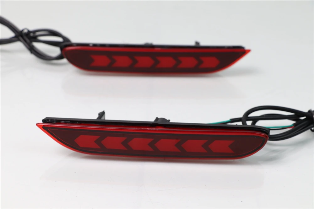 1 пара светодиодный тормозной светильник на бампер задний для Nissan Xtrail Teana Altima Qashqai