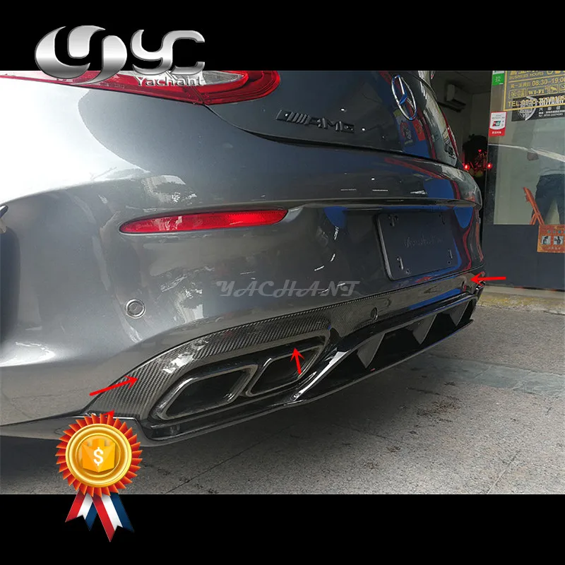Автомобильный Стайлинг автомобильные аксессуары карбоновое волокно задний