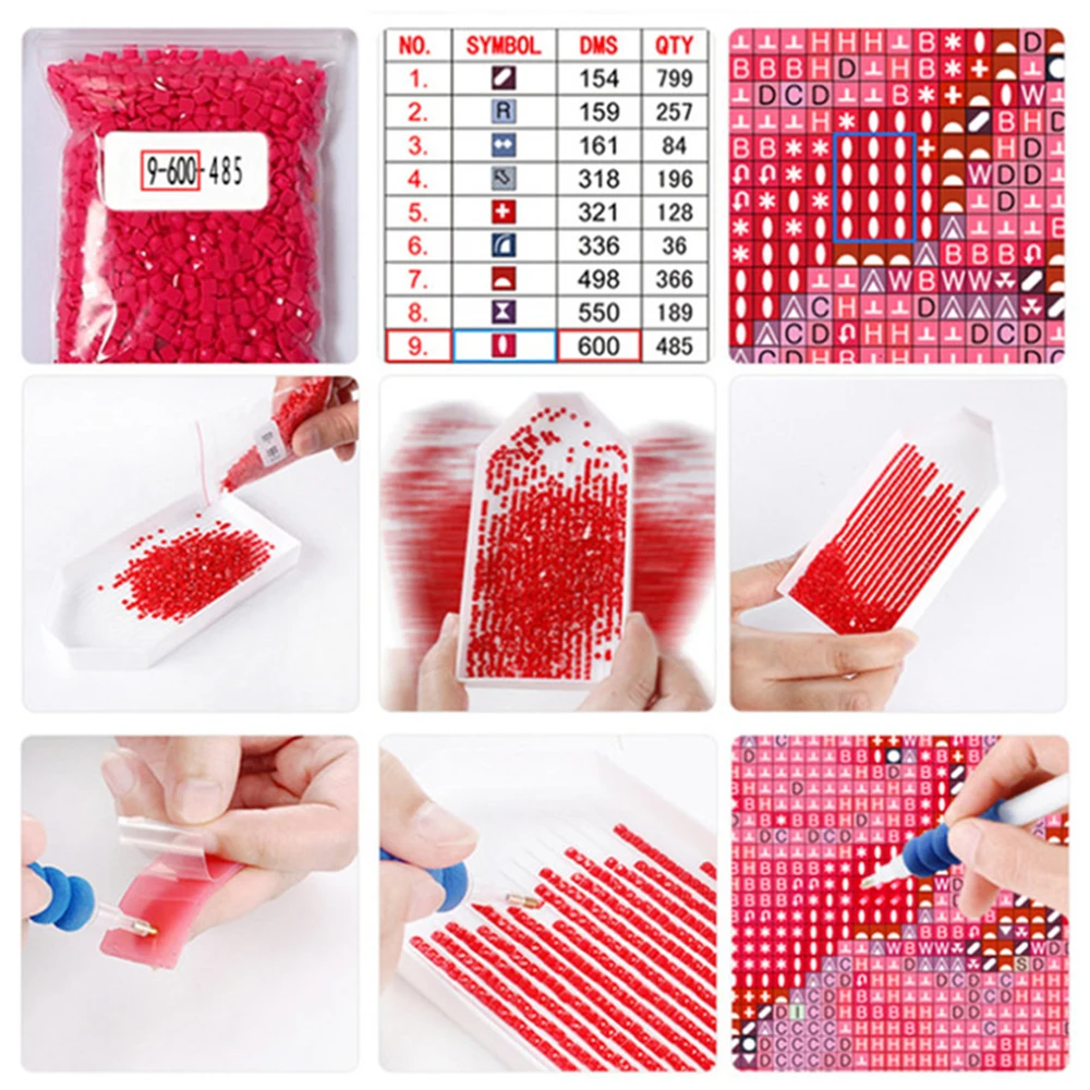 

DOHAWIZS DIY Diamond Painting Moon Full Square Diamond Embroidery Landscape Art pictures Cross Stitch Kits Sale Home Decoration