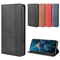 leather phone case for oukitel c17 c17pro pro back cover flip wallet with stand retro coque fundas