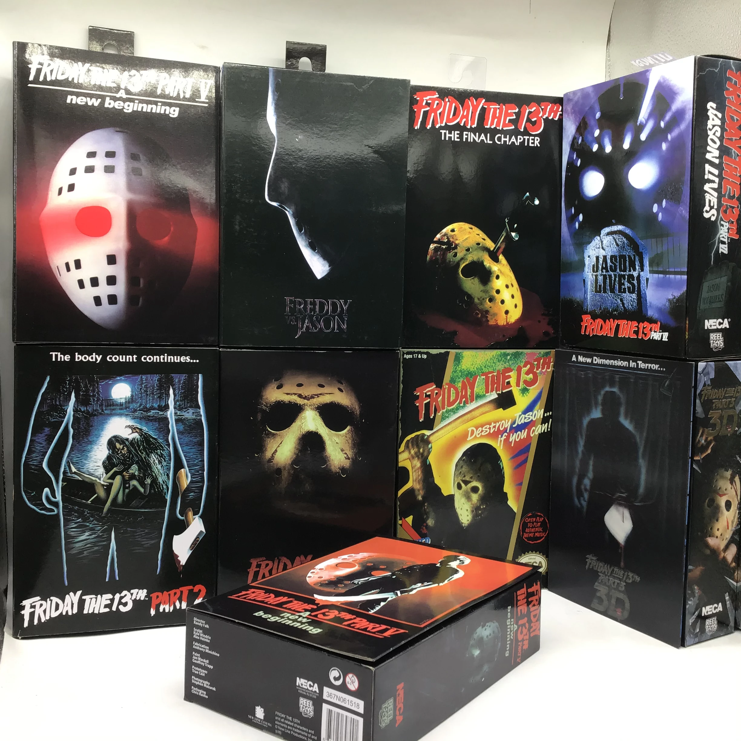 9 видов стилей фигурка Джейсона 3D пятница Фредди финальная глава новая модель для