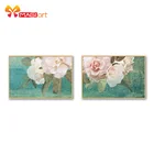 вышивка крестом наборы рукоделие, 11CT водорастворимый холст, 14CT цветочный стиль, винтажный, для вышивки, для рукоделия