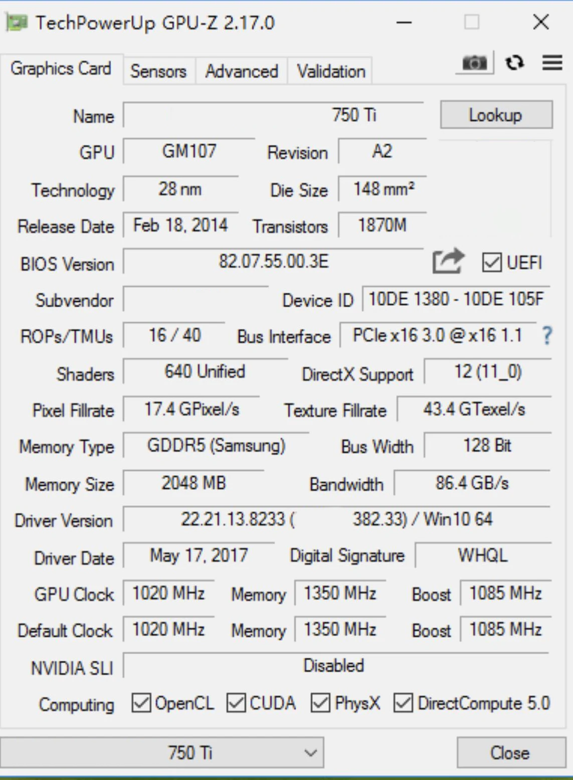 Высокая производительность 4 ГБ GDDR5 независимый PCI Express бесшумный охлаждающий