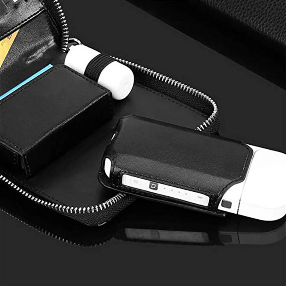 JINXINGCHENG Мода 3 цвета молния Флип Кожа для IQOS 2,4 плюс сумка Аксессуары для IQOS II чехол с отделением для карт