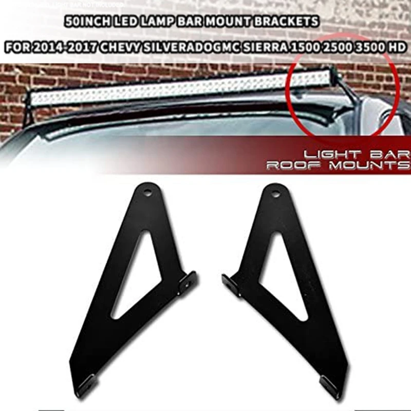 Крыша столб 50 дюймов светодиодный светильник лампа бар кронштейн комплект для 2014