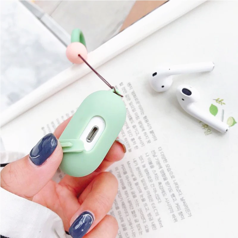 Жидкий зыбучий песок блеск ударопрочный чехол для Airpods 2 1 беспроводной чехол для наушников прозрачный защитный чехол для наушников