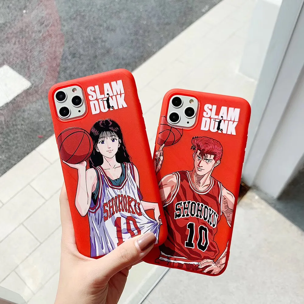 Японский мультфильм хлопают можно мочить баскетбольный чехол для телефона с