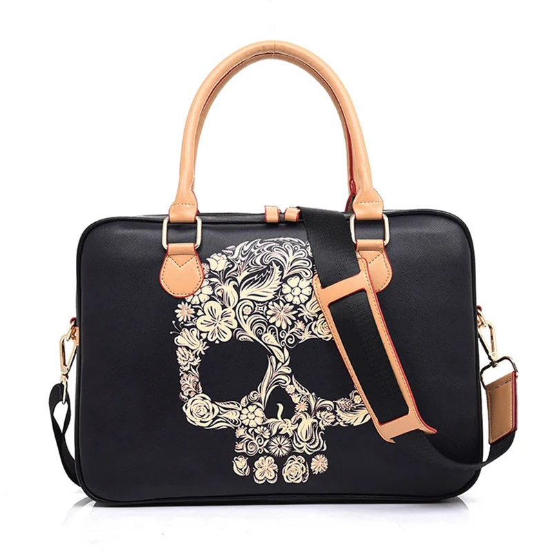 Водонепроницаемая кожаная сумка для ноутбука женский портфель с милым